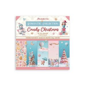 Plakboekpapier 30x30 Candy Christmas Stamperia