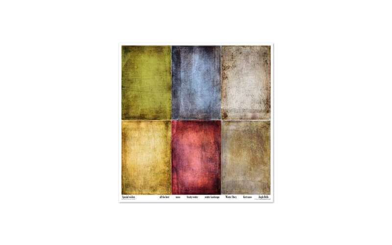 Plakboekpapier 30x30 Christmas Wishes Itd Collection