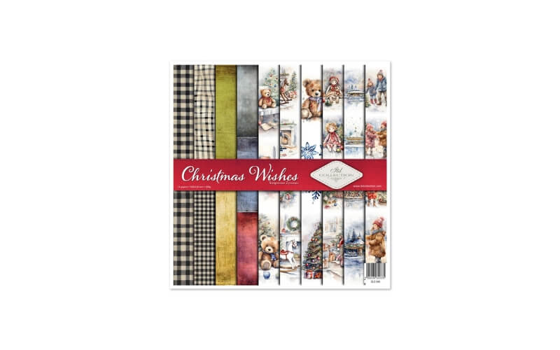 Plakboekpapier 30x30 Christmas Wishes Itd Collection