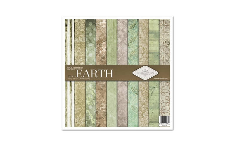 Plakboekpapier 30x30 Earth Itd Collection