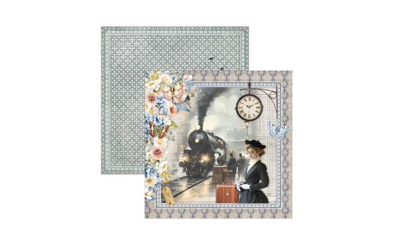 Plakboekpapier 30x30 Eastern Journey Ciao Bella