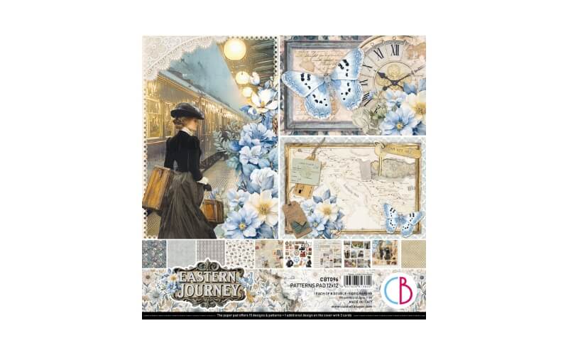 Plakboekpapier 30x30 Eastern Journey Patronen Ciao Bella
