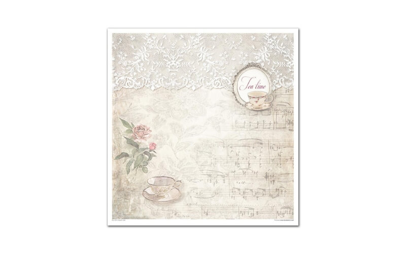 Plakboekpapier 30x30 English Rose Itd Collection
