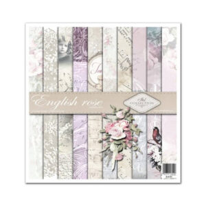 Plakboekpapier 30x30 English Rose Itd Collection
