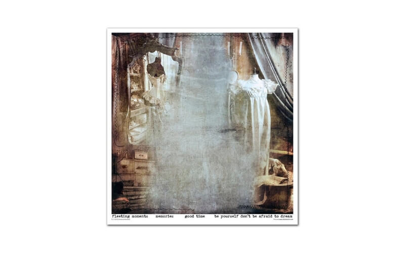 Plakboekpapier 30x30 Ephemeral Moments Itd Collection