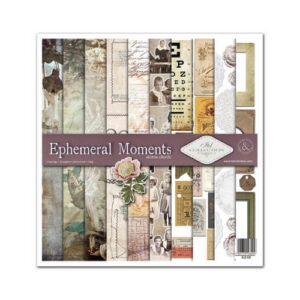 Plakboekpapier 30x30 Ephemeral Moments Itd Collection