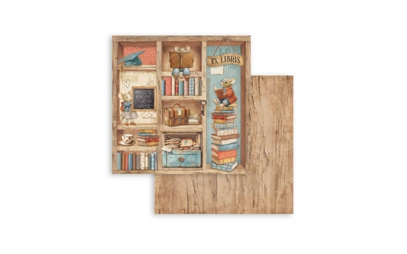 Plakboekpapier 30x30 Family Stamperia