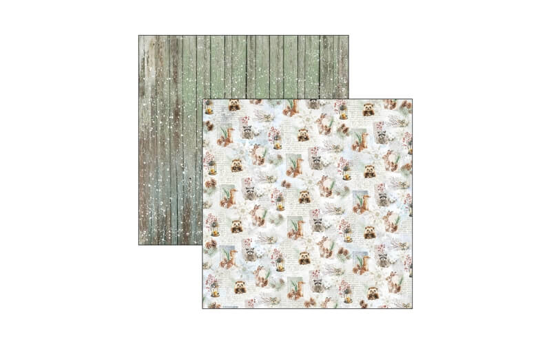 Plakboekpapier 30x30 Forest Tales Ciao Bella
