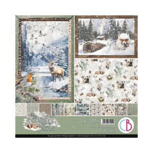 Plakboekpapier 30x30 Forest Tales Ciao Bella