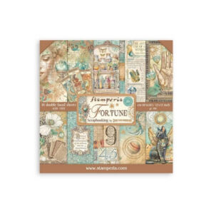 Plakboekpapier 30x30 Fortune Stamperia