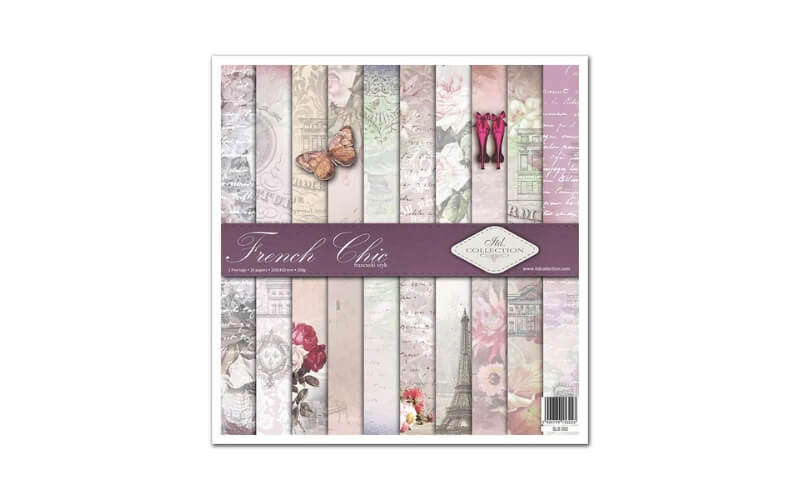 Plakboekpapier 30x30 French Chic Itd Collection