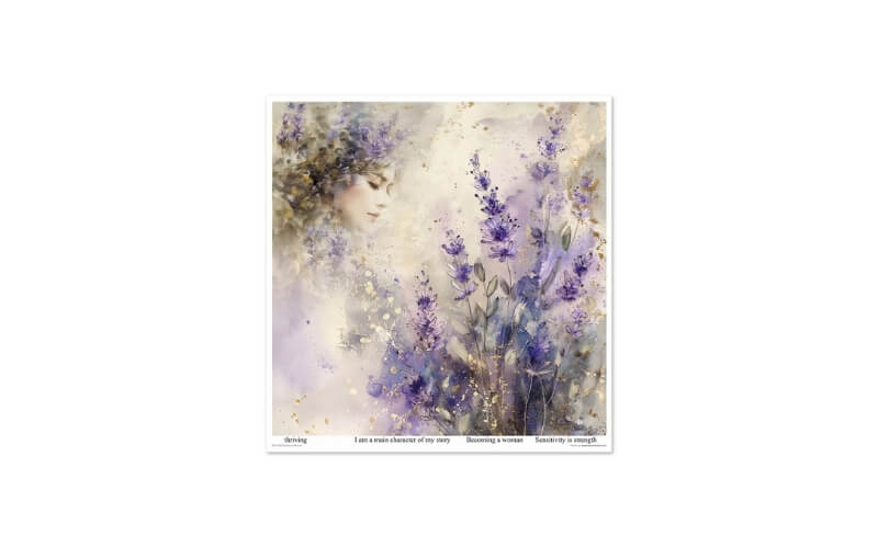 Plakboekpapier 30x30 Garden of Muses Itd Collection