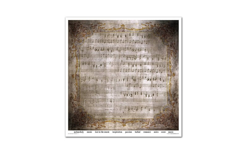 Plakboekpapier 30x30 Gothic Stories 2 Itd Collection