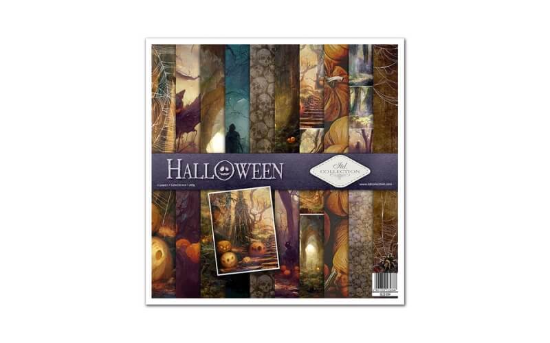 Plakboekpapier 30x30 Halloween Itd Collection