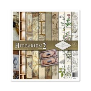 Plakboekpapier 30x30 Herbarium 2 Itd Collection