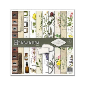 Plakboekpapier 30x30 Herbarium Itd Collection