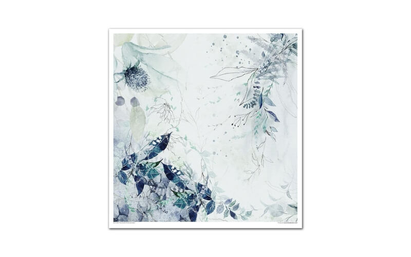 Plakboekpapier 30x30 Ice Porcelain Itd Collection