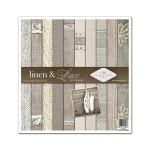 Plakboekpapier 30x30 Linen and Lace Itd Collection