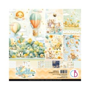 Plakboekpapier 30x30 Lunibloom Ciao Bella