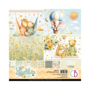 Plakboekpapier 30x30 Lunibloom Patterns Ciao Bella