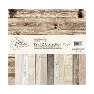 Plakboekpapier 30x30 Nature's Canvas Uniquely Creative