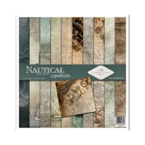 Plakboekpapier 30x30 Nautical Expedition Itd Collection
