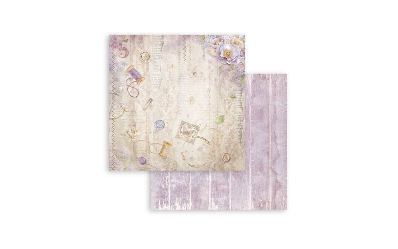 Plakboekpapier 30x30 Quiet Days Stamperia