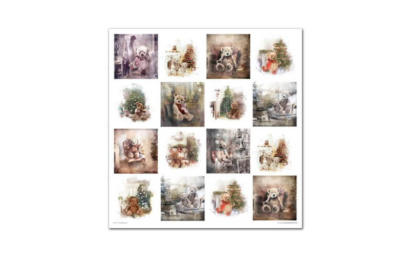 Plakboekpapier 30x30 Scottish Style Itd Collection