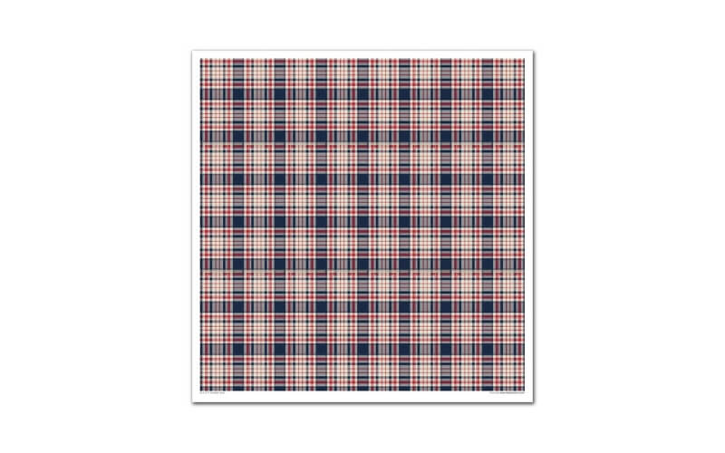 Plakboekpapier 30x30 Scottish Style Itd Collection