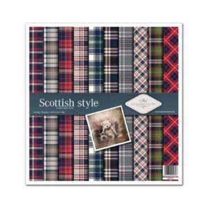 Plakboekpapier 30x30 Scottish Style Itd Collection