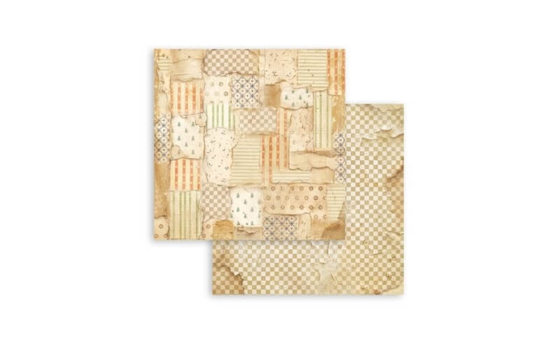 Plakboekpapier 30x30 Silent Night Backgrounds Stamperia