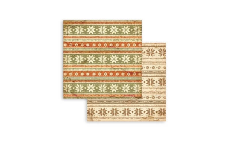 Plakboekpapier 30x30 Silent Night Backgrounds Stamperia