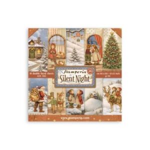 Plakboekpapier 30x30 Silent Night Stamperia