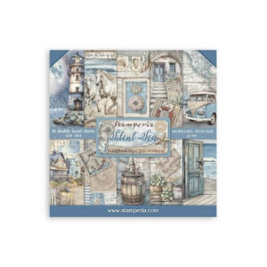 Plakboekpapier 30x30 Silent Sea Stamperia