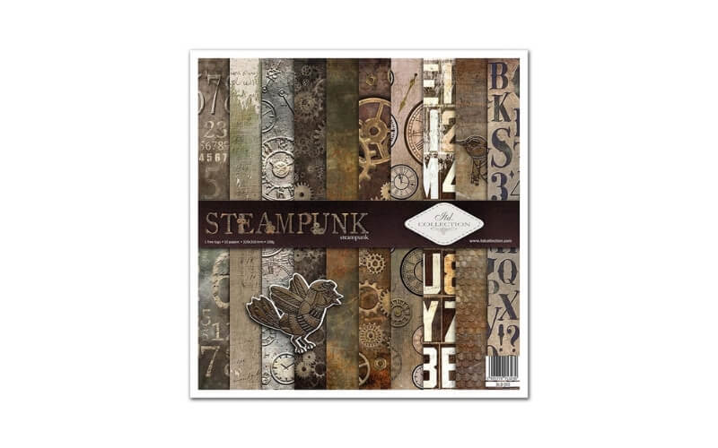 Plakboekpapier 30x30 Steampunk Itd Collection
