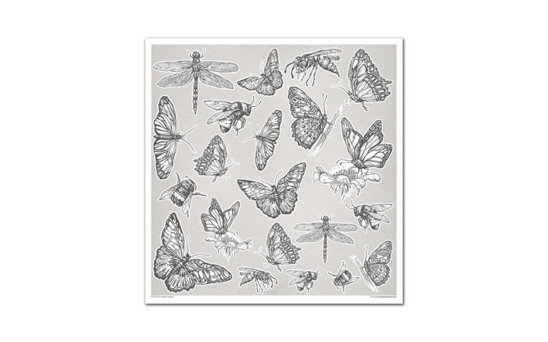 Plakboekpapier 30x30 Summer Meadow Itd Collection