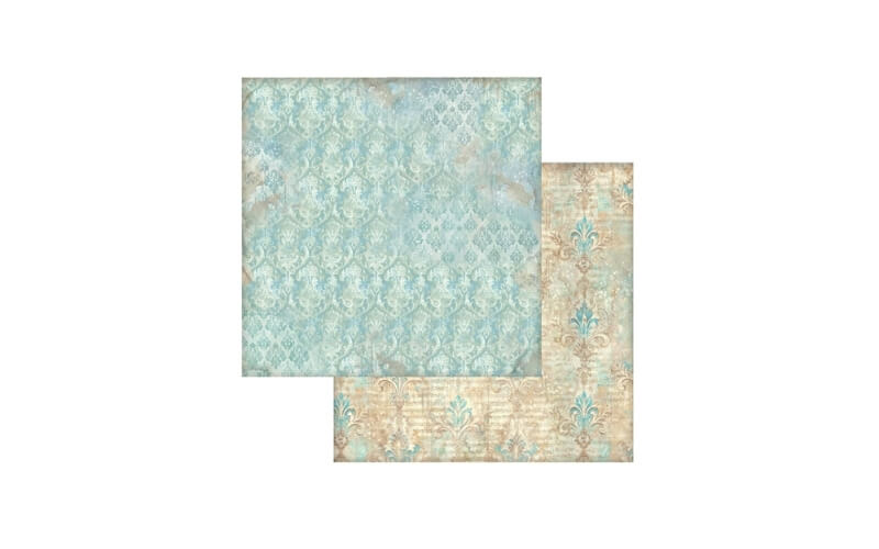 Plakboekpapier 30x30 Symphony Wallpaper Decor Stamperia