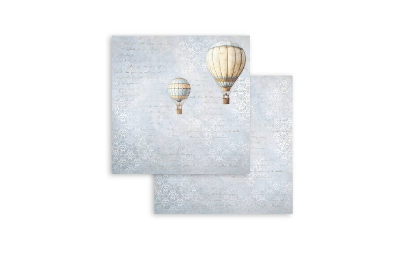 Plakboekpapier 30x30 Timeless Stamperia