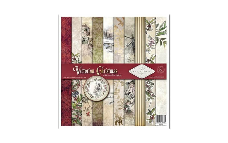 Plakboekpapier 30x30 Victorian Christmas Itd Collection