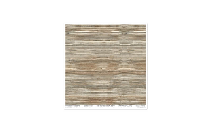 Plakboekpapier 30x30 Wicker and Rattan Itd Collection