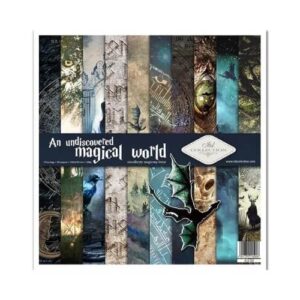 Plakboekpapier 30x30 Magical World Itd Collection