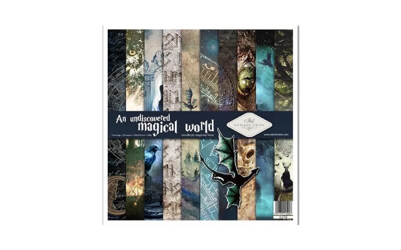 Plakboekpapier 30x30 Magical World Itd Collection