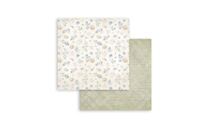 Plakboekpapier 30×30 Timeless Rozen Stamperia