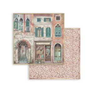 Plakboekpapier 30×30 Venetië Antica Legatoria Stamperia