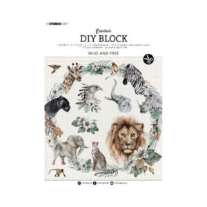 Plakboekpapier A4  Wild and Free StudioLight
