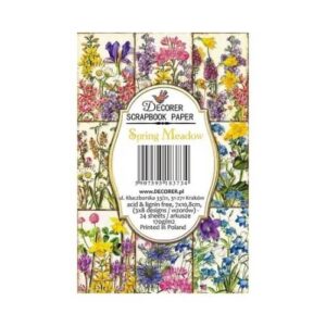 Plakboekpapier Mini Lente Weide Decorer