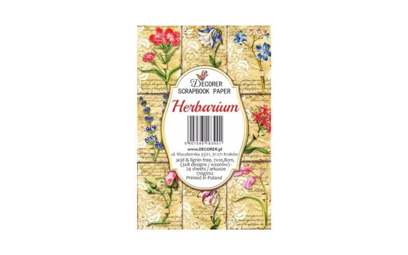 Plakboekpapier Mini Herbarium Decorer