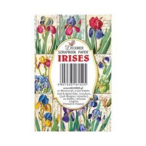 Plakboekpapier Mini Irises Decorer