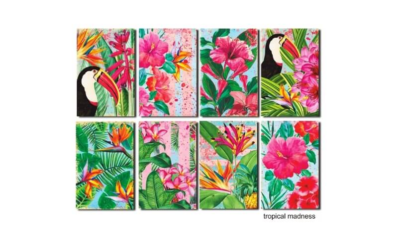 Plakboekpapier Mini Tropical Decorer