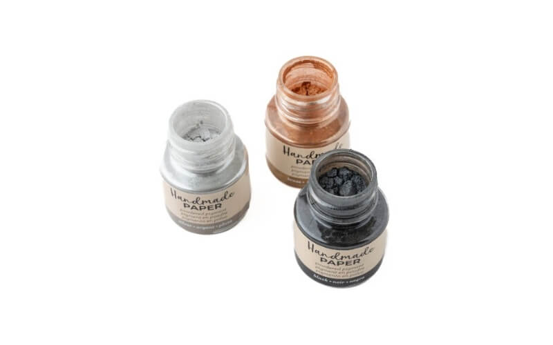 Poeder Pigment Metallics t.b.v. Zelfgemaakt papier American Crafts